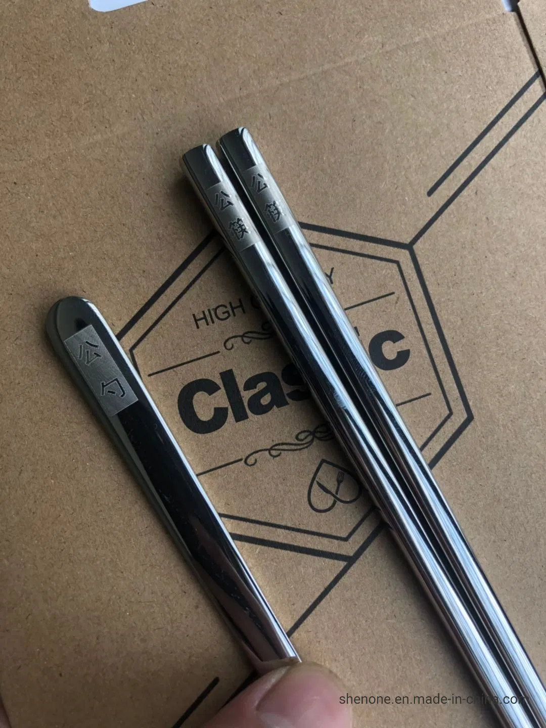 Shenone Multicolor Stainless Steel Spoon Fork Knife Cutlery Set