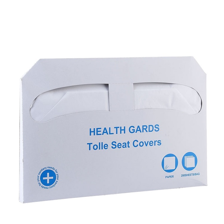 250sheets 1ply Smooth Paper Disposable Toilet Seat Covers Flushable