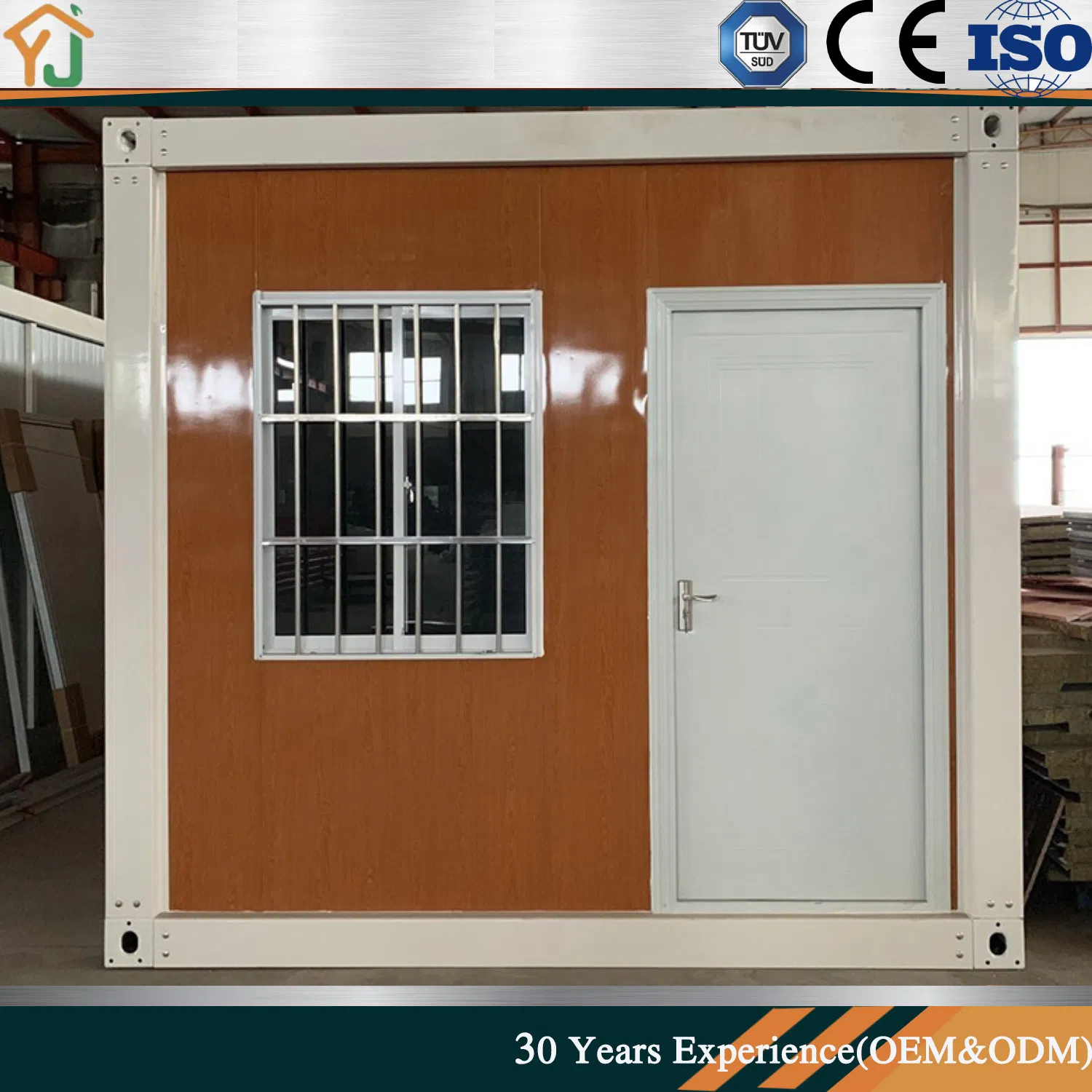 Modern Prefabricated Low-Cost Prefabricated House with Customized Flat Packaging for Easy Transportation to Construction Sites and Dormitories
