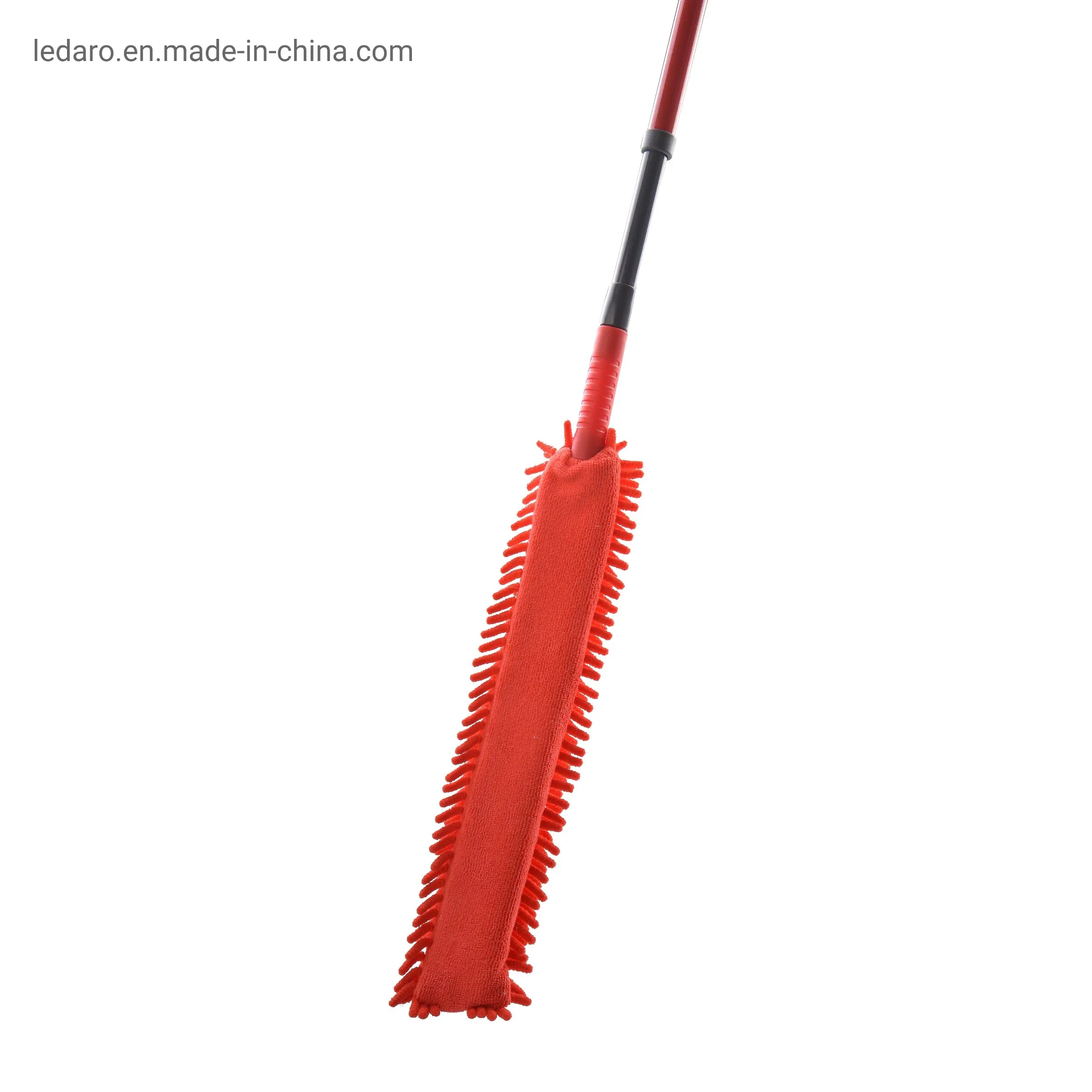 Extension Handle Telescopic Extendable Cleaning High Ceilings Effortless Cleaning Bendable Chenille Duster