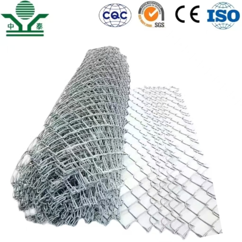Zhongtai High Quality Gardon Fence Low Carbon Steel Chain Link Fence