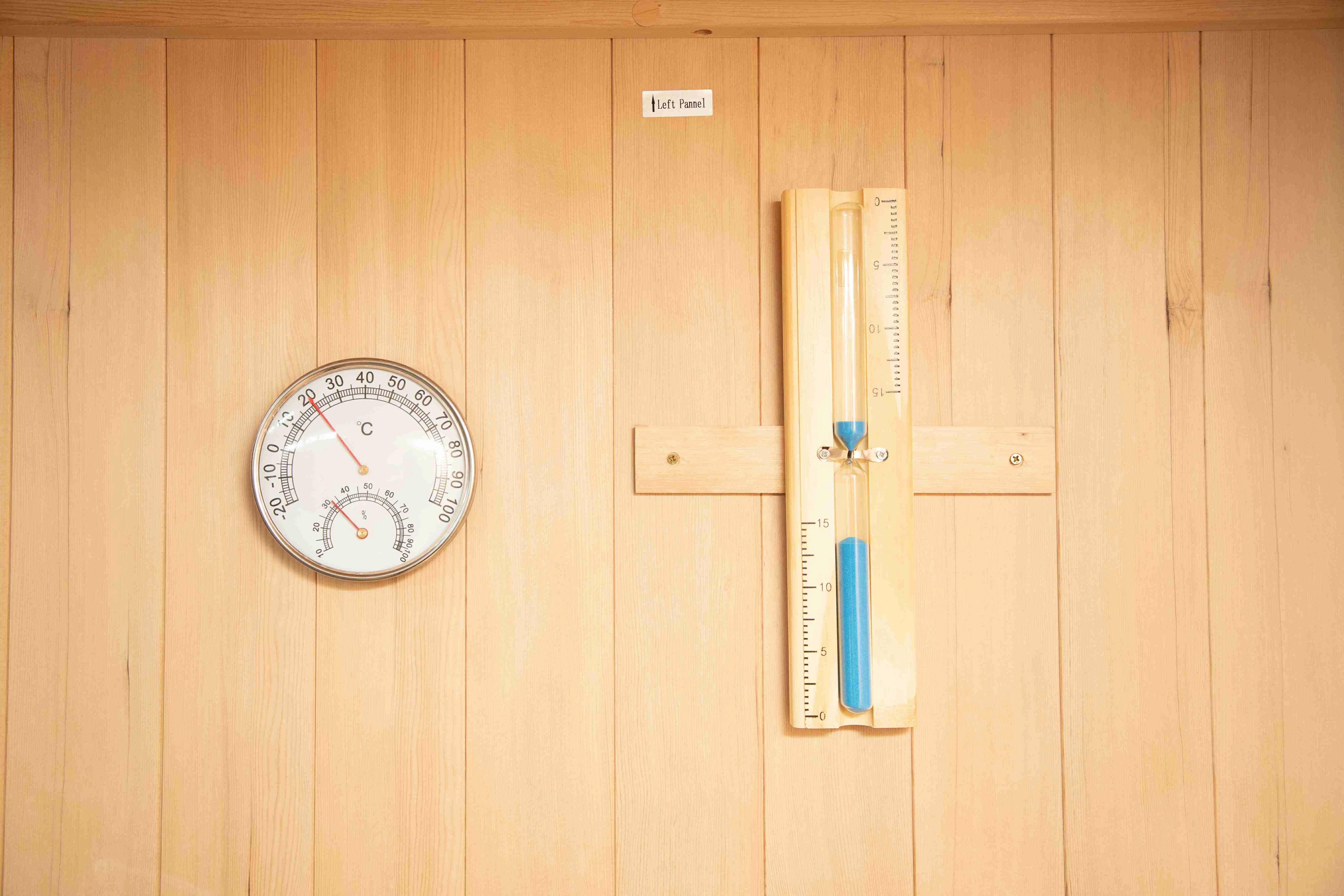 Modern 2 Person Dry Steam Sauna Room with Harvia Sauna Stove