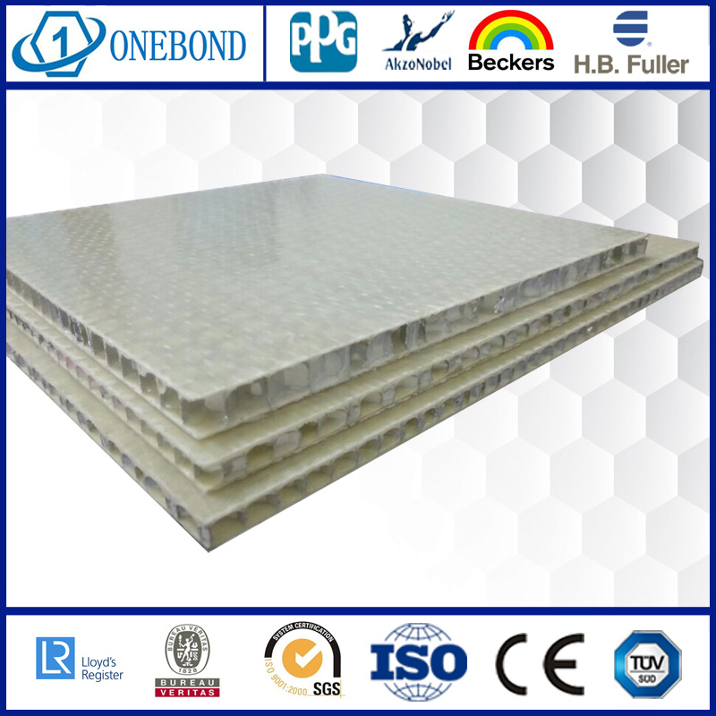 FRP Glass Fiberglass Aluminum Honeycomb Panel for Decoration Sanwich Panel
