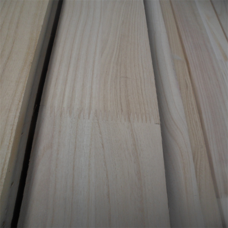 Paulownia Edge Glued Finger Joint Panels for Coffin Bottom