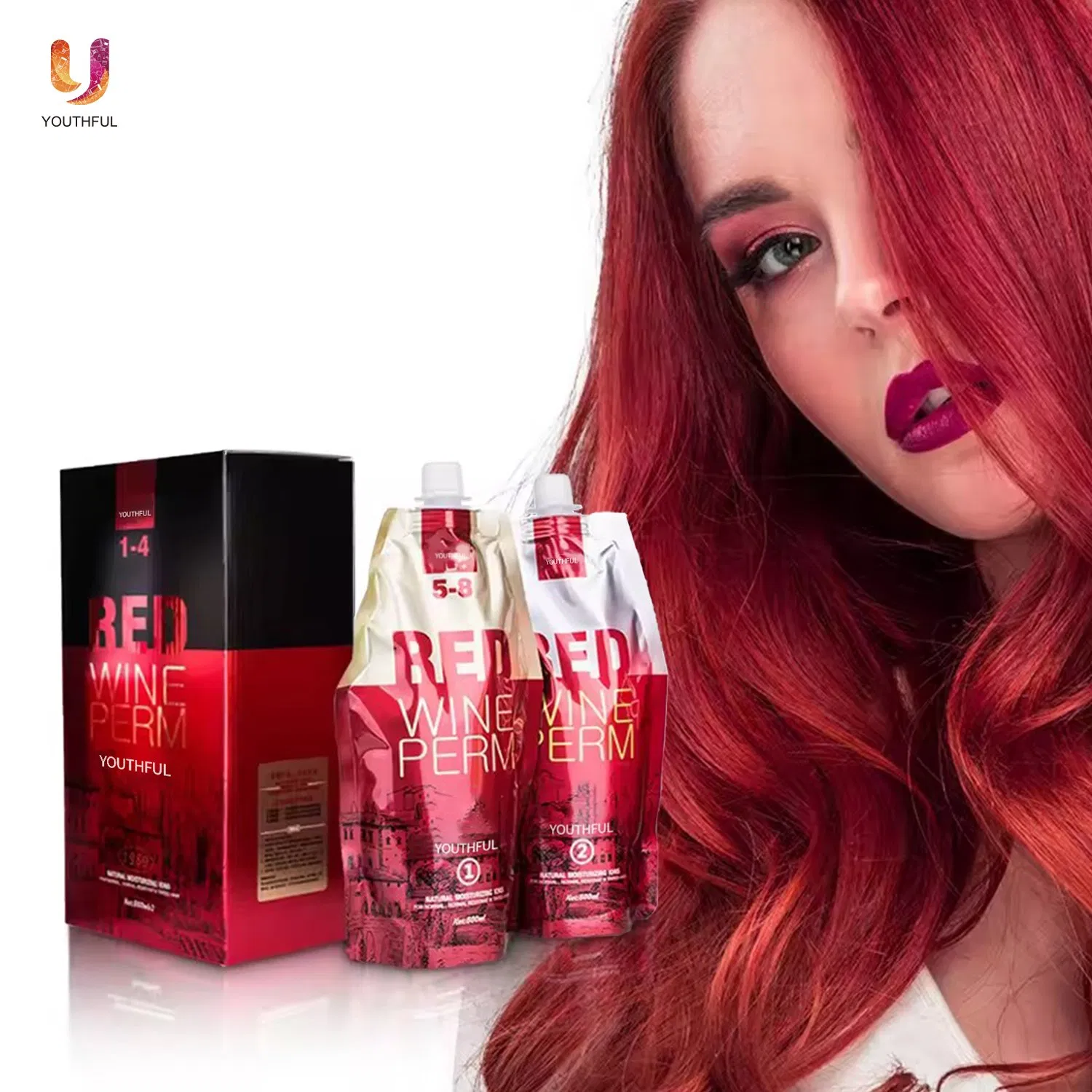 Salon Hair Care Hair Perm Rebonding Curly Cream