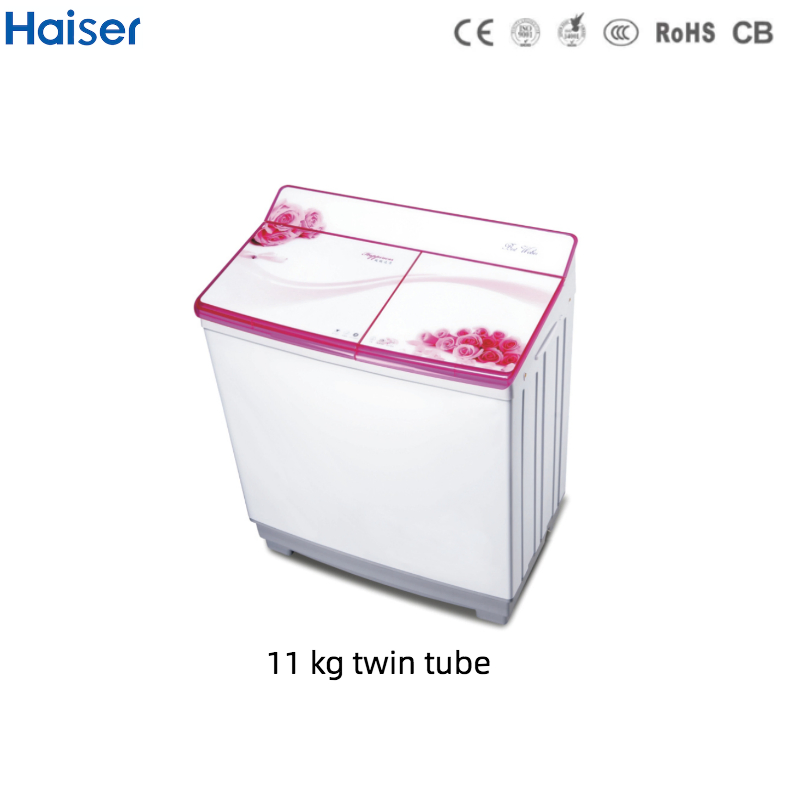Super Quality 11 Kg Twin Tube Washer and Dryer with Double Layer Body