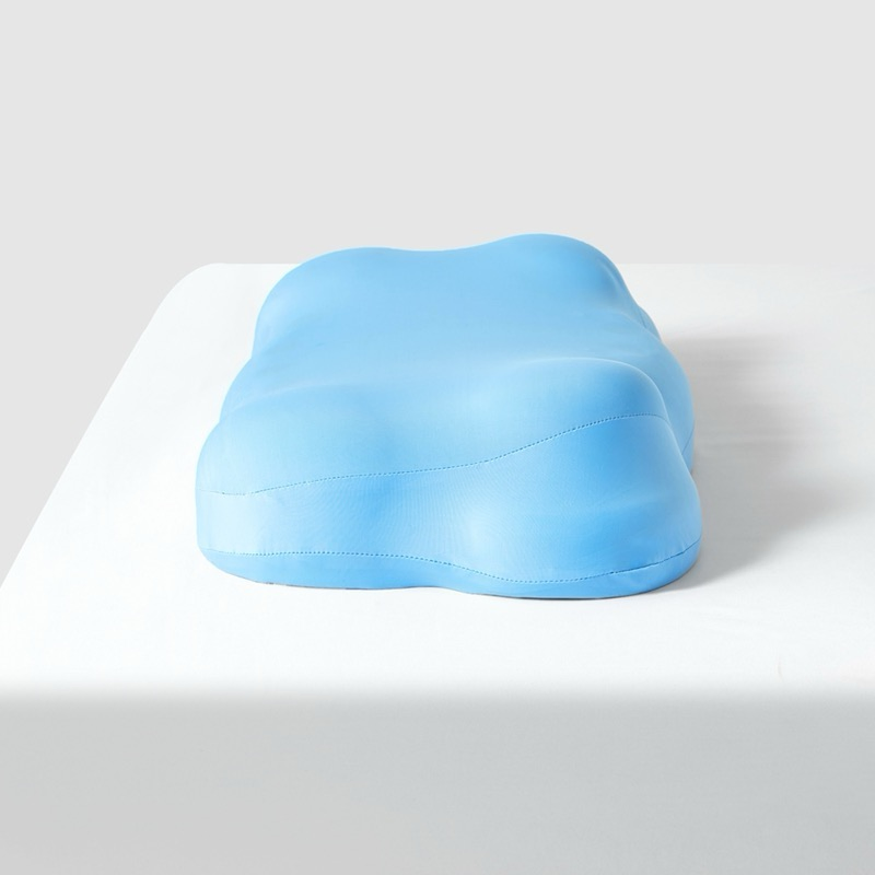 Best-Selling Blue Cloud-Shaped Neck Pillow Zero-Pressure Slow-Rebound Magnetic Memory Foam Pillow to Soothe Muscles