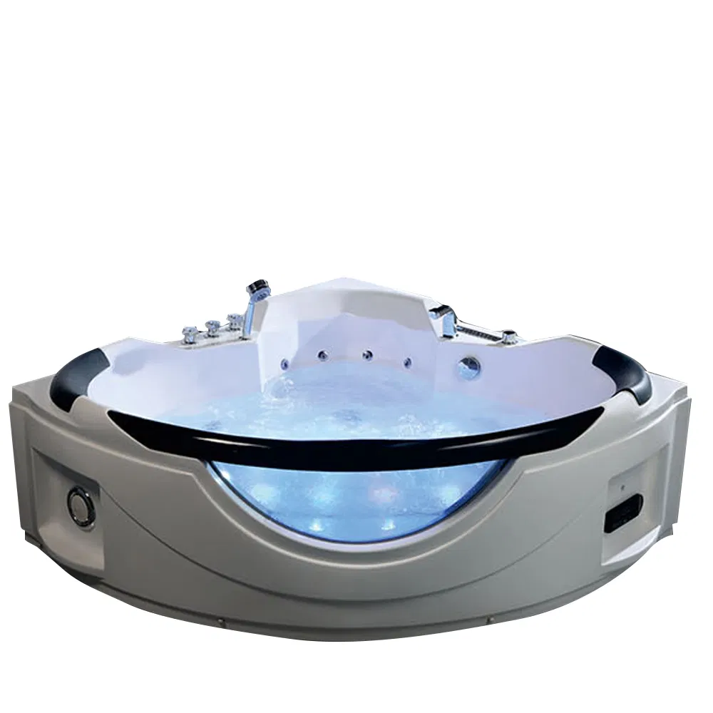 Угловая ванна с гидромассажем и компьютерным управлением