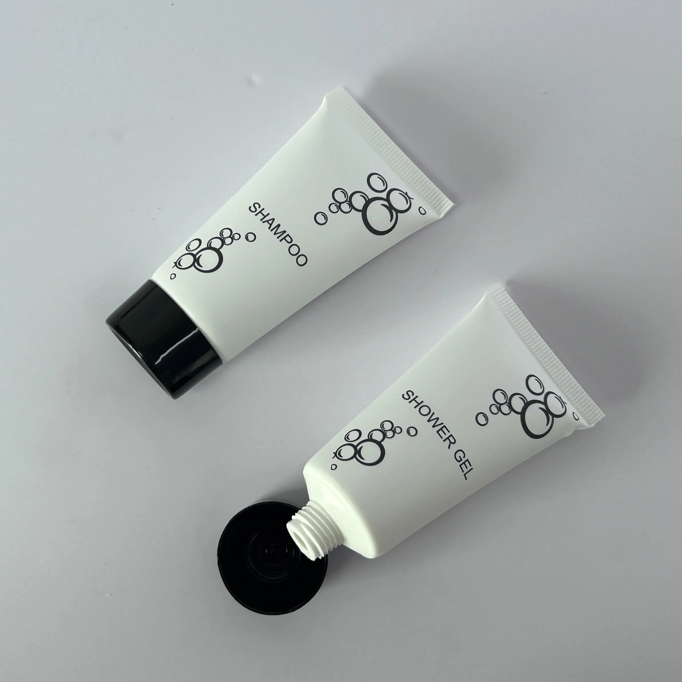 Cosmetic Unique Tube with Screw Flip Top for Eco Friendly Biodegradable Hotel Supplies Bathroom