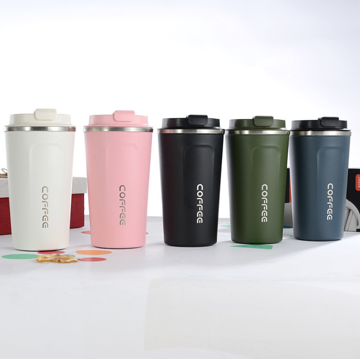 510ml 380ml Digital Travel Car Insulated Vacuum Flask Stainless Steel Thermo Water Bottle Tumbler Smart Coffee Mug Cup with Lid