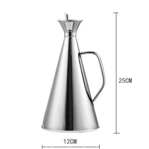 Cone Shaped Oil Pot Kitchen Supplies Oil Vinegar Bottle