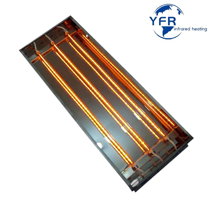 2000W Infrared Carbon Tube Heater for Car Paint/Quartz Infrared Heater Baking Lamp Light Shortwave Drying Lamp Auto Parts Repair Tools
