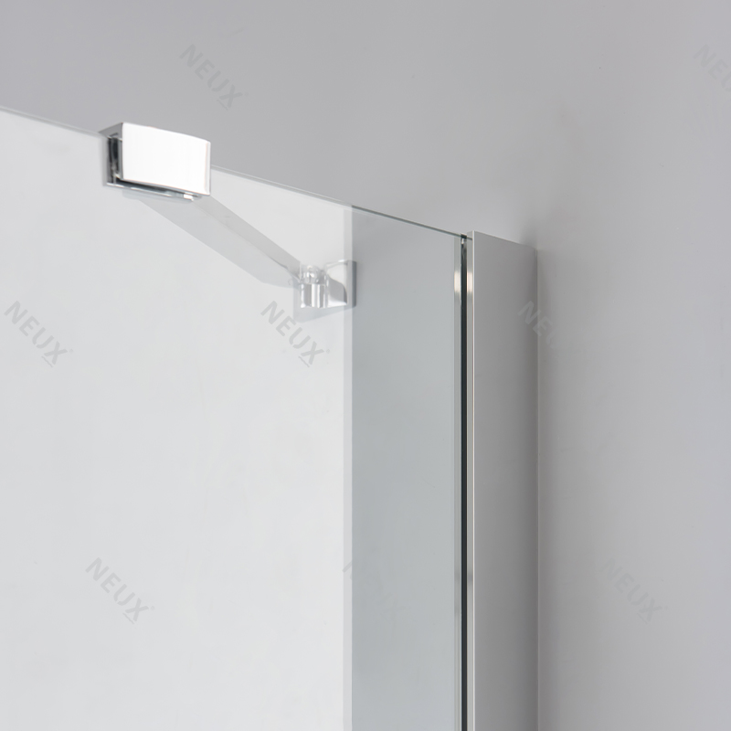 Modern Aluminum Frame Hinge Glass Door Corner Glass Shower Room