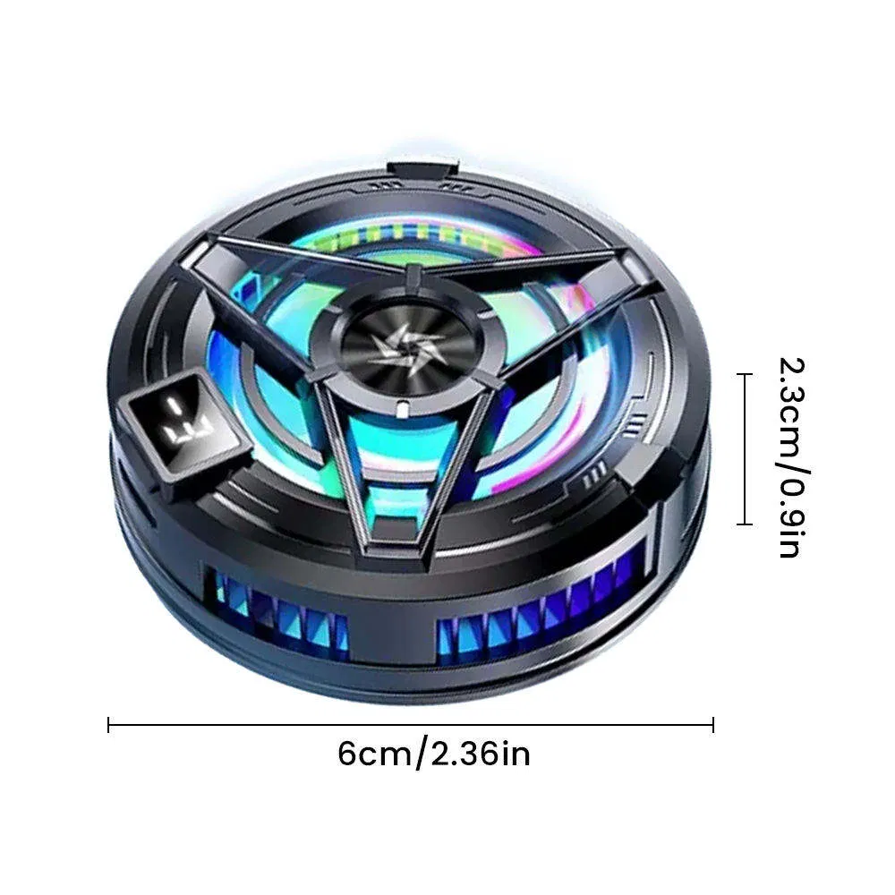 New SL17 Magnetic Semiconductor Mobile Phone Radiator Back Clamp Cooling Game Cooler