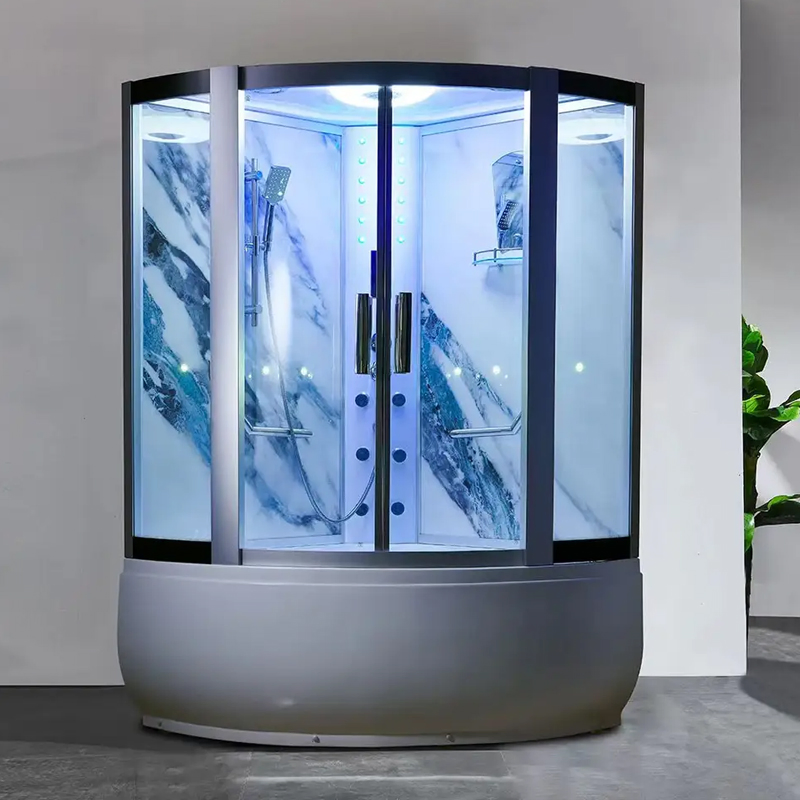 Latest Design Italian Luxury Whirlpool Shower Room Hydro Massage Steam Shower Cabin