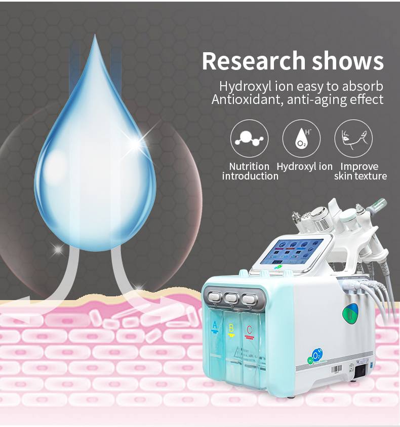 Аквапилинг-машина H2O2 Aqua Peel 7 в 1 для лица