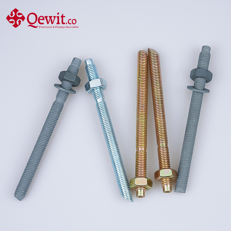 Химический анкер Qewitco с резьбой под стандарты и цвета на заказ