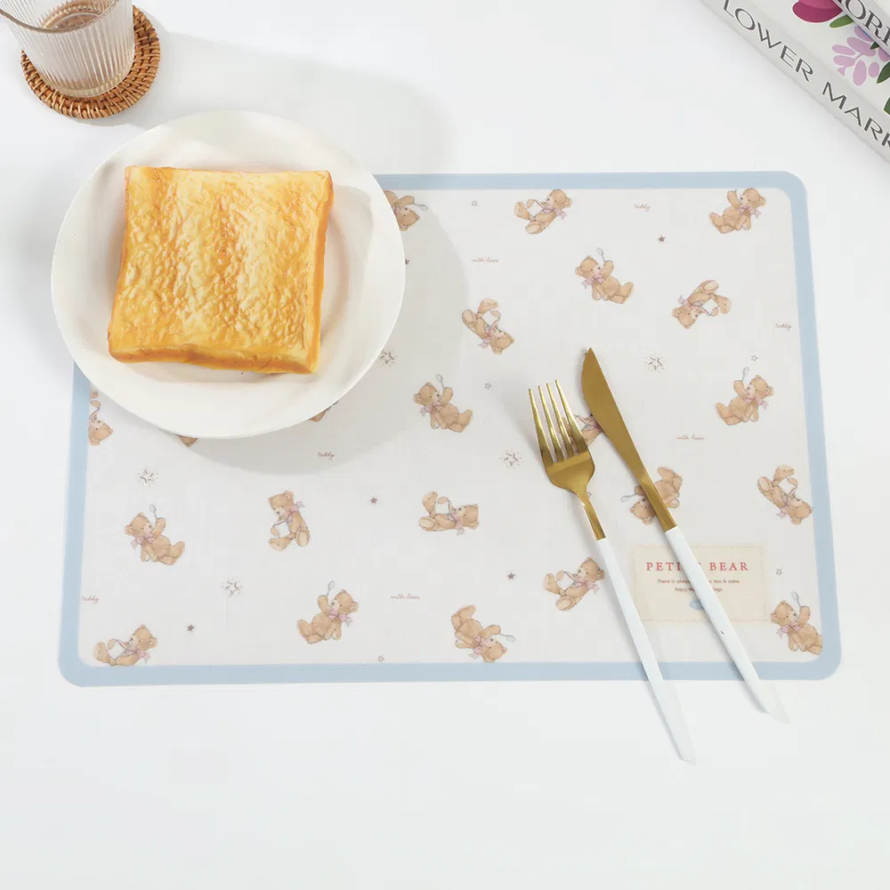 Customizable Eco-Friendly PP Placemat Set Plastic Dinner Mat for Dining Table