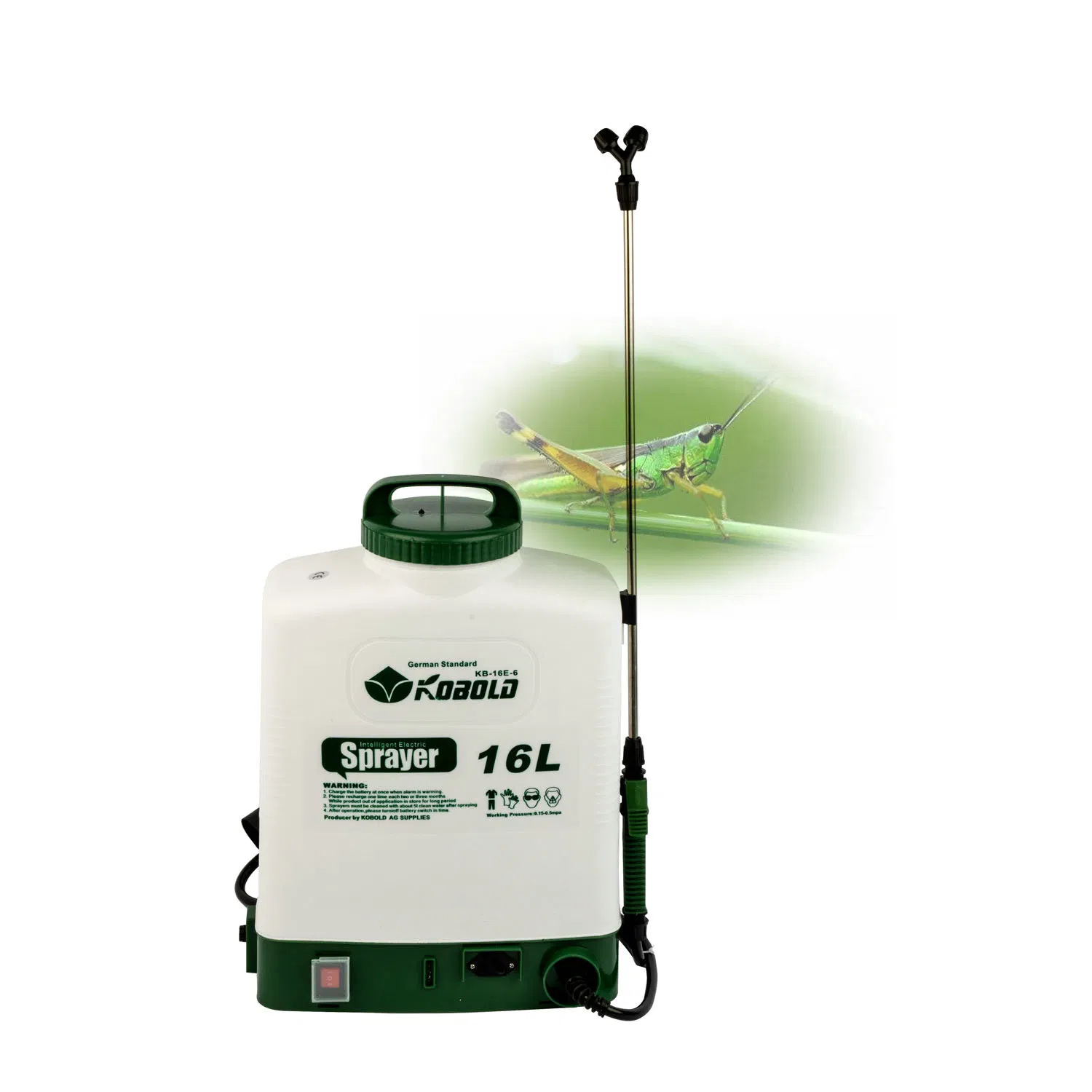 16L Chemical Pesticide Liquid Rechargeable Agriculture Knapsack Electric Power Sprayer