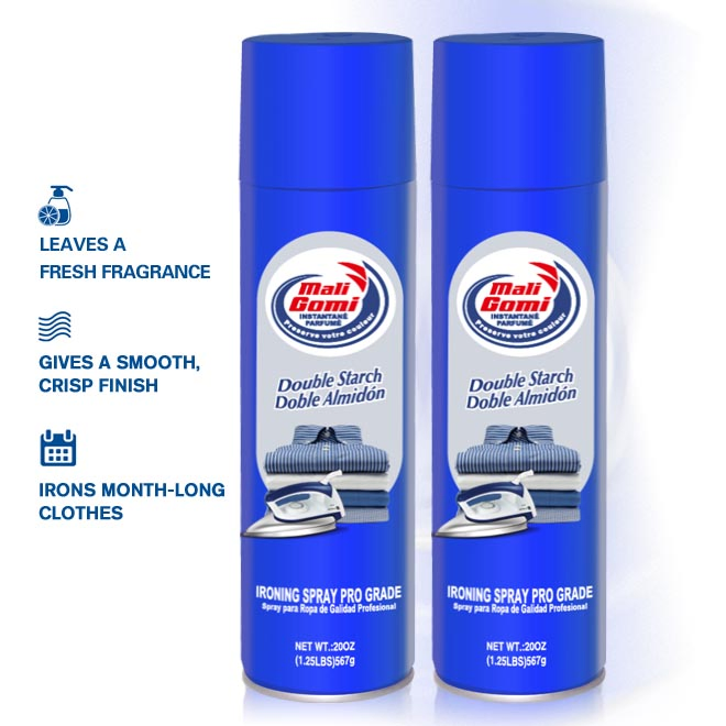 Eco Friendly Easy on Double Instant Starch Spray Canada Glue