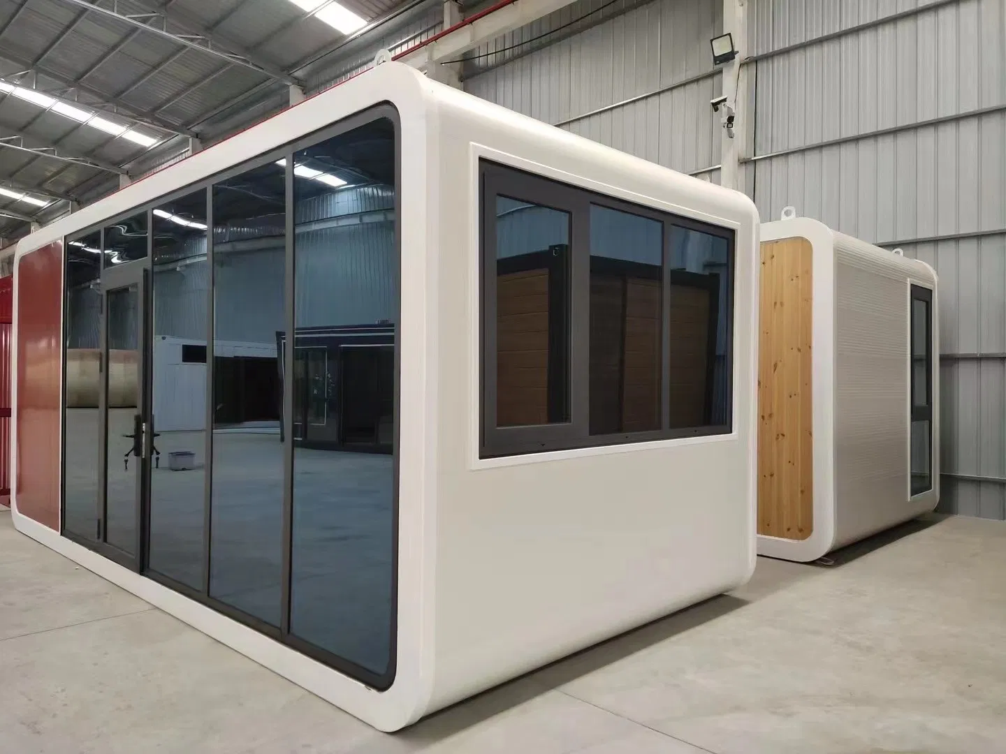 2025 Meeting Room Prefab Home Garden Pod House Backyard Camping House Office Pods Apple Cabin