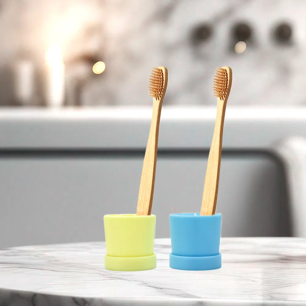 Silicone Toothbrush Stand Colourful Toothbrush Holder