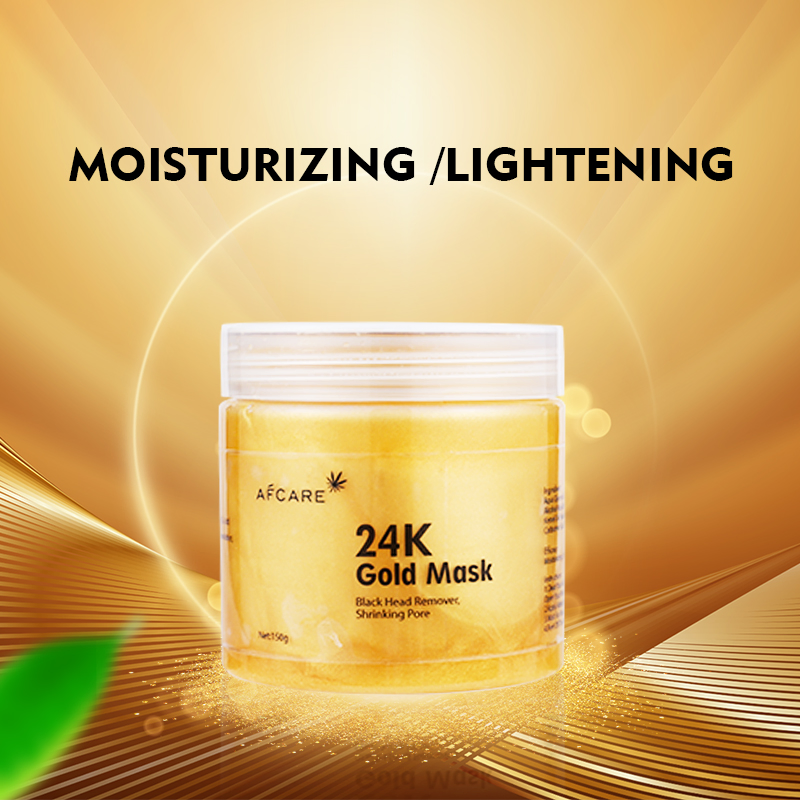 Korean 24K Gold Rose Lip Sleeping Moisturizing Sleeping Face Mask