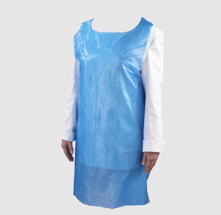Hot Selling Disposable PE Apron Medical Polyethylene Apron Protective Suit CPE LDPE HDPE Apron
