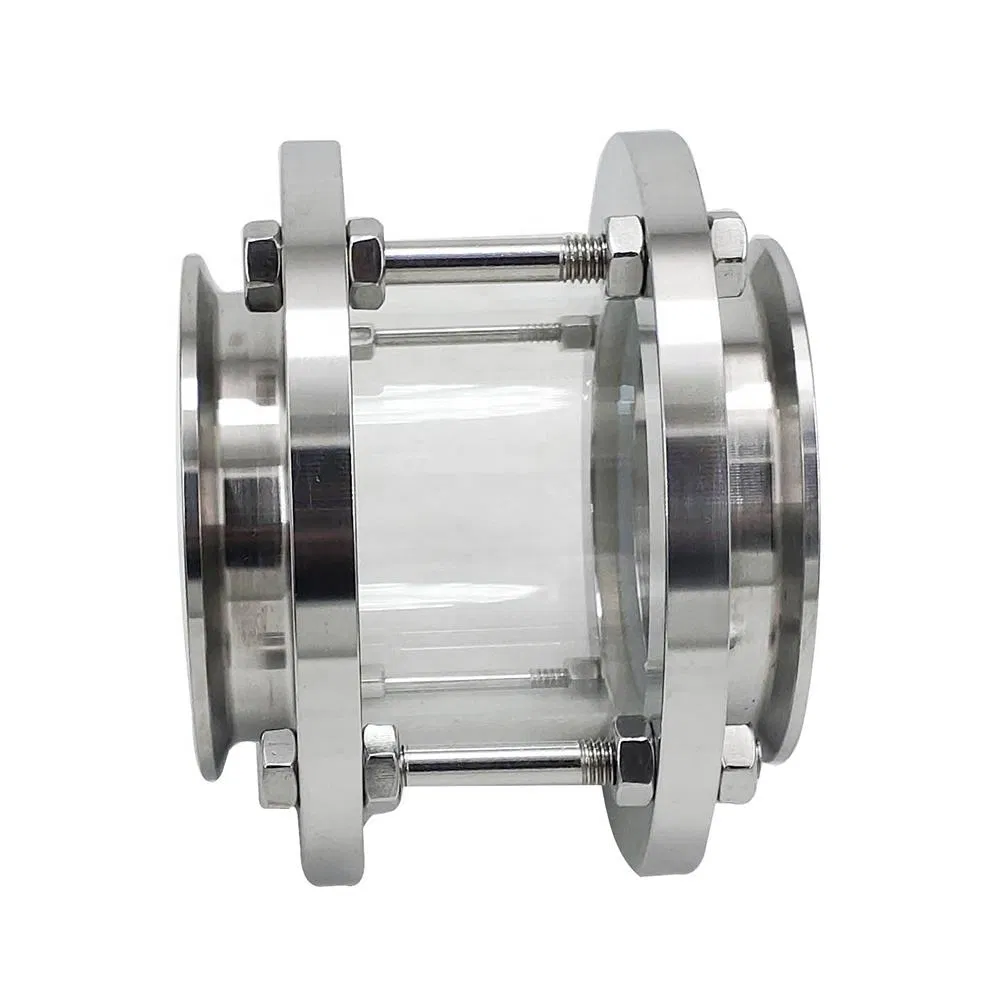 Durable SS316L Sanitary Inline Explosion-Proof Beer Pipe Observation Mirror