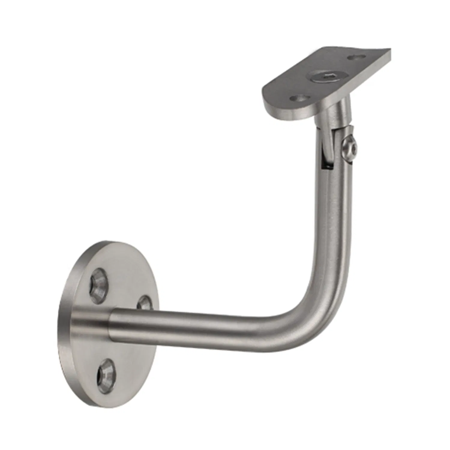 Factory Exterior Ajustable Stainless Steel Glass Handrail Brackets with Ce