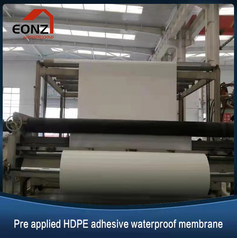 (Non Asphalt Waterproof Materials Pre-Applied) HDPE Self-Adhesive Membrane