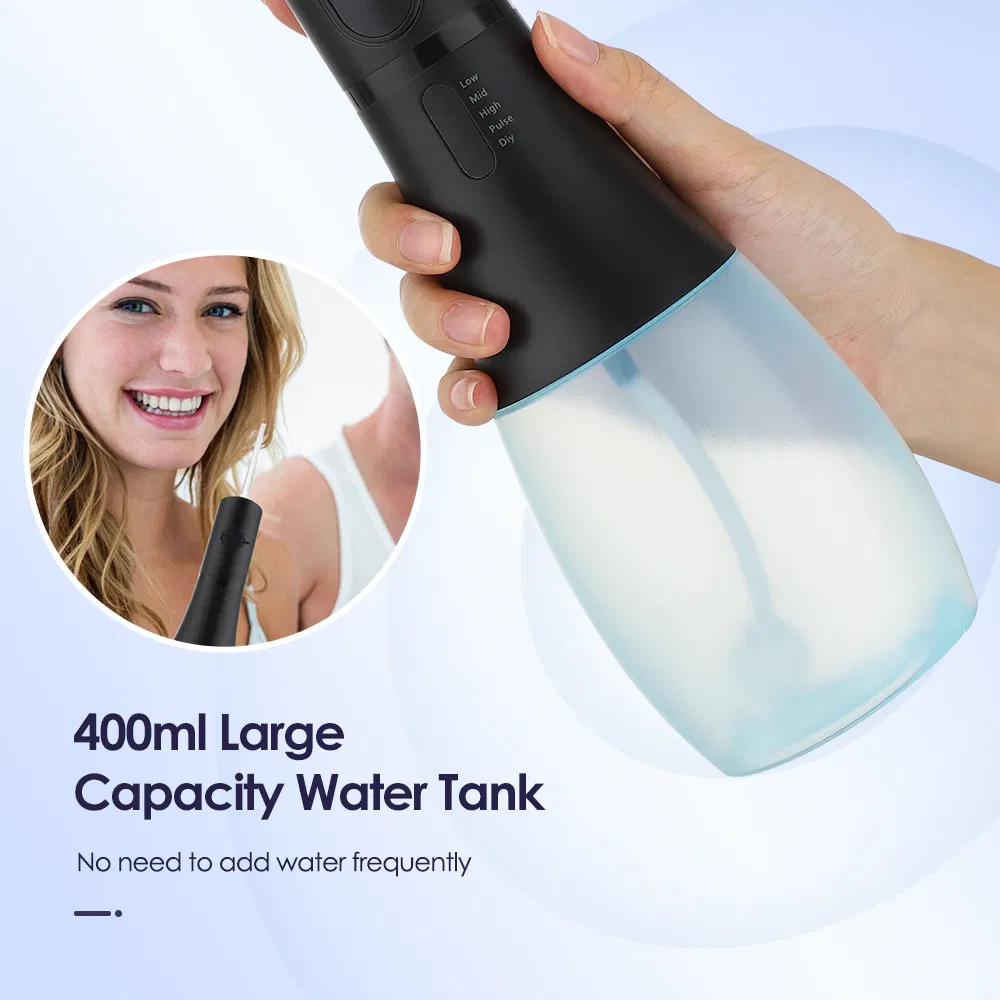 Mini Electric Waterfloss Oral Irrigator Water Dental Flosser for Teeth Water Flosser