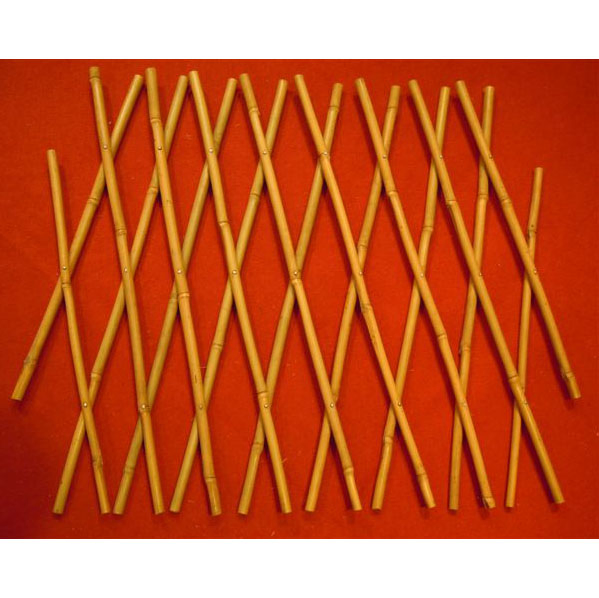 Customized Handmade Expandable Bamboo Trellis Bamboo Fencing Tonkin Bamboo Raw Materials for Decorative Backyard Gardening Villa Cottage