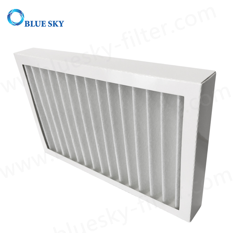 320X200X40mm Customized Replacement White Paper Frame Cotton Filters for Air Purifiers