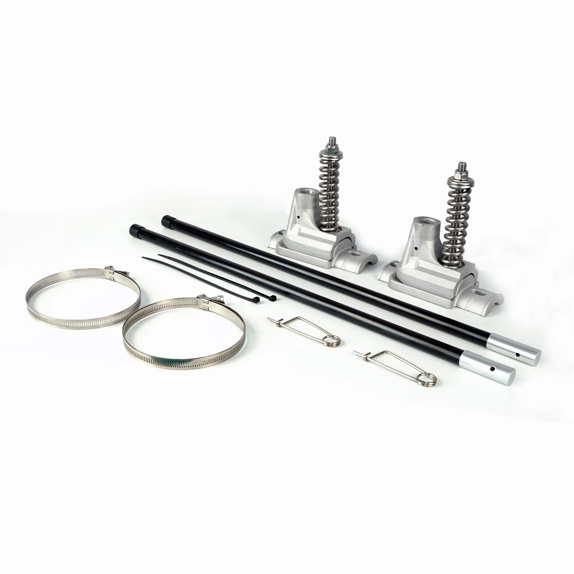 Metal Street Light Pole Advertising Flag Hardware (BT-BS-064)