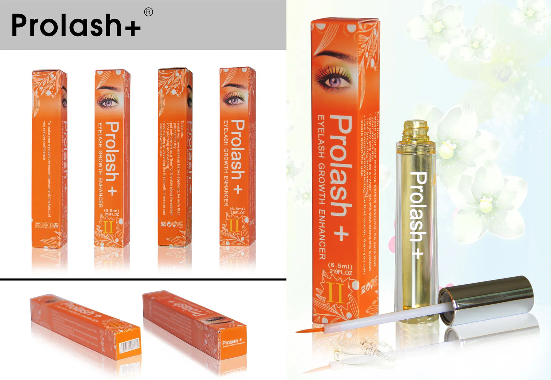 Factory Price Better Effect Prolash + Eyelash Growth Enhancer