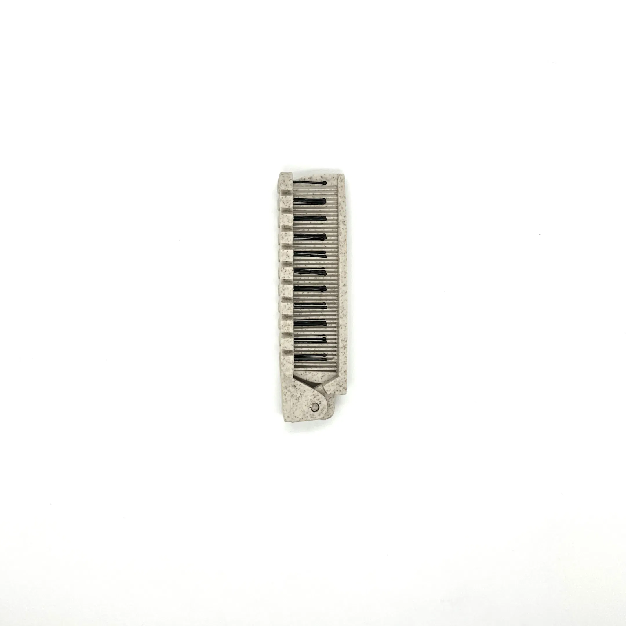 Eco-Friendly Straw Folding Comb for Stylish Hair Care 07