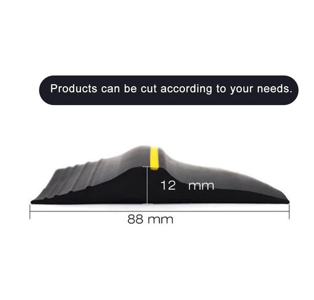 Garage Door Seal Strip with Weatherproof and Rubber DIY with 88*12mm