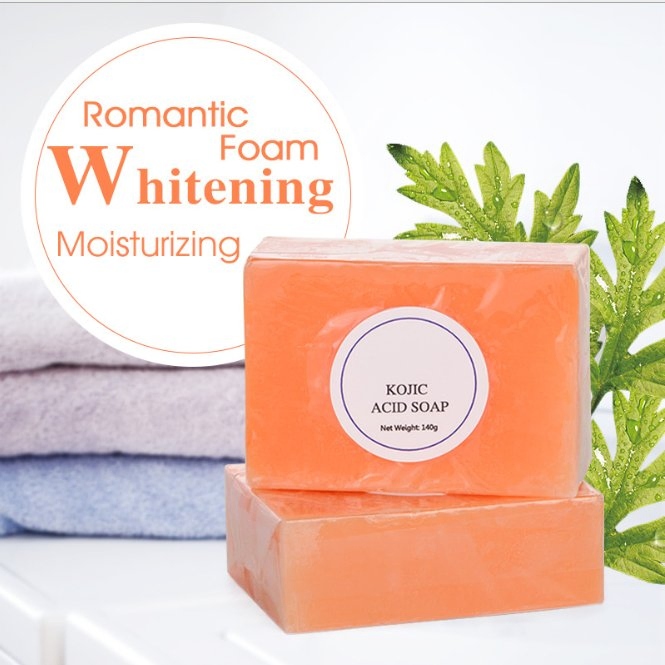 Hot Selling Handmade Organic Brightening Lightening Bath Soap Kojic Acid Soap