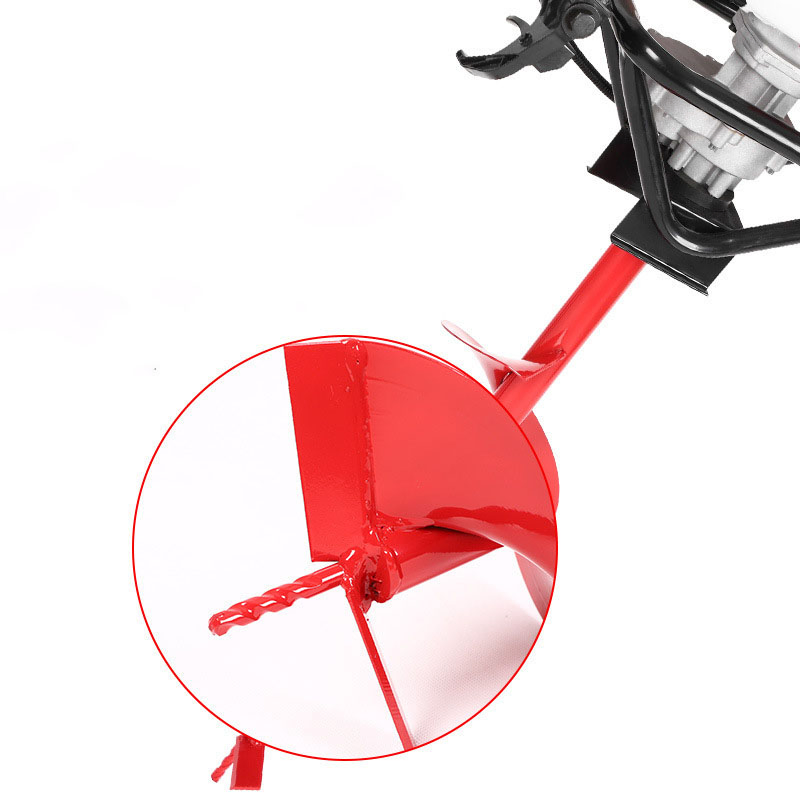 Factory Price High Power Small Ground Gasoline 2-Stroke 52cchole Punching Machine