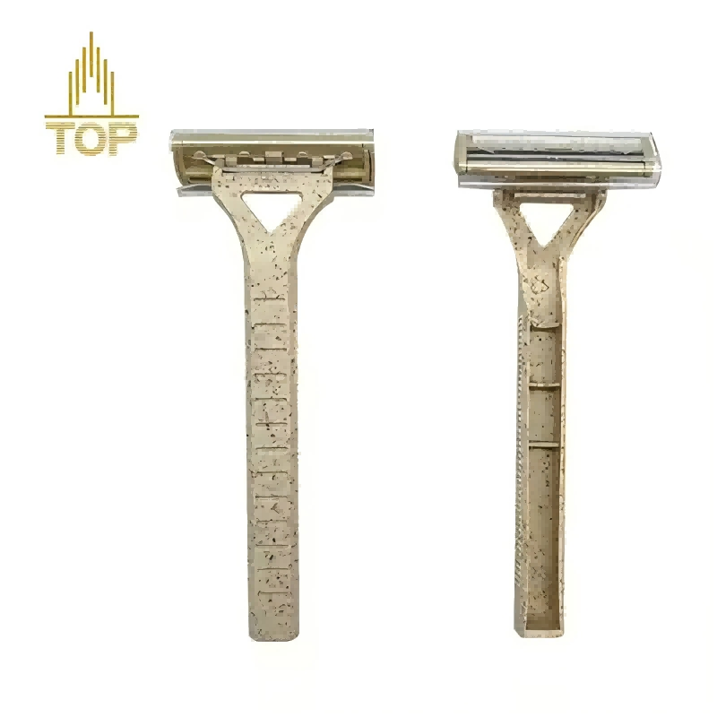 Wholesale Biodegradable Straw Shaving Hotel SPA Razors