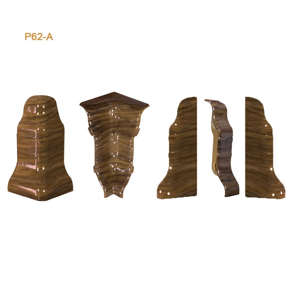 Rt-P62-a-PA, Wholesale Hard PVC Skirting Ceiling and Plastic Skirting Board for Indoor Fooring