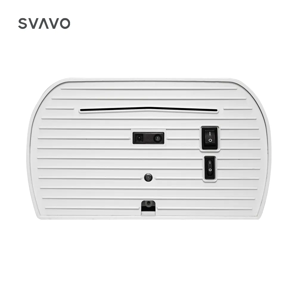 Commercial Low Noise LED Work Light 220V Compact Electric Hand Dryers for Bathrooms