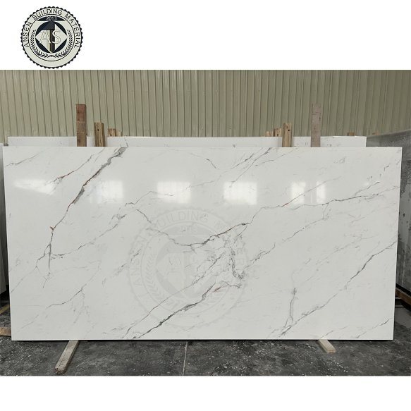 3D Ink Printed 2cm 3cm Quartz Stone Slabs for Building Materials/ Counter Tops/ Kitchen Countertops with SGS Certificate