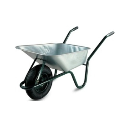 Custom Low Price Metal Wheelbarrows with Solid Wheels for Concrete Garden Construction in South Africa in Multiple Sizes