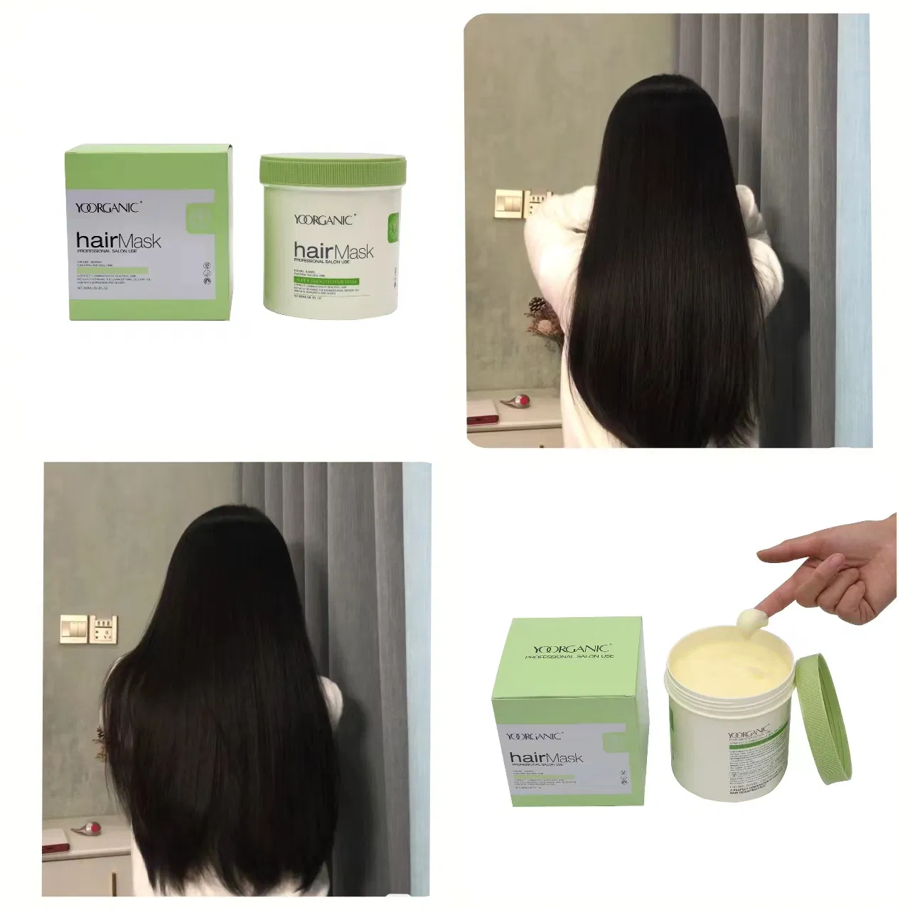 Professional Salon Damage Repaired Hair Care 800ml Keratin Treatment Hair Mask
