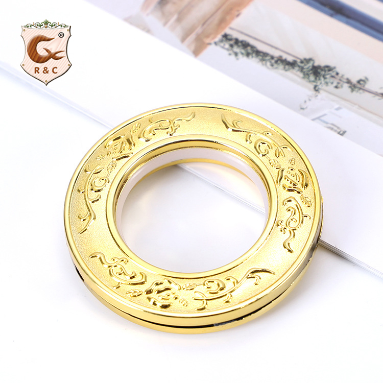 Plastic Eyelet Curtains Wear Resistant and Durable Round Curtain Ring