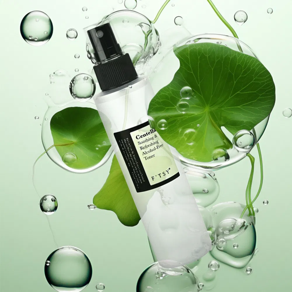 Factory Directly Price Anti Aging Centella Soothing Refreshing Alcohol-Free Toner Private Label