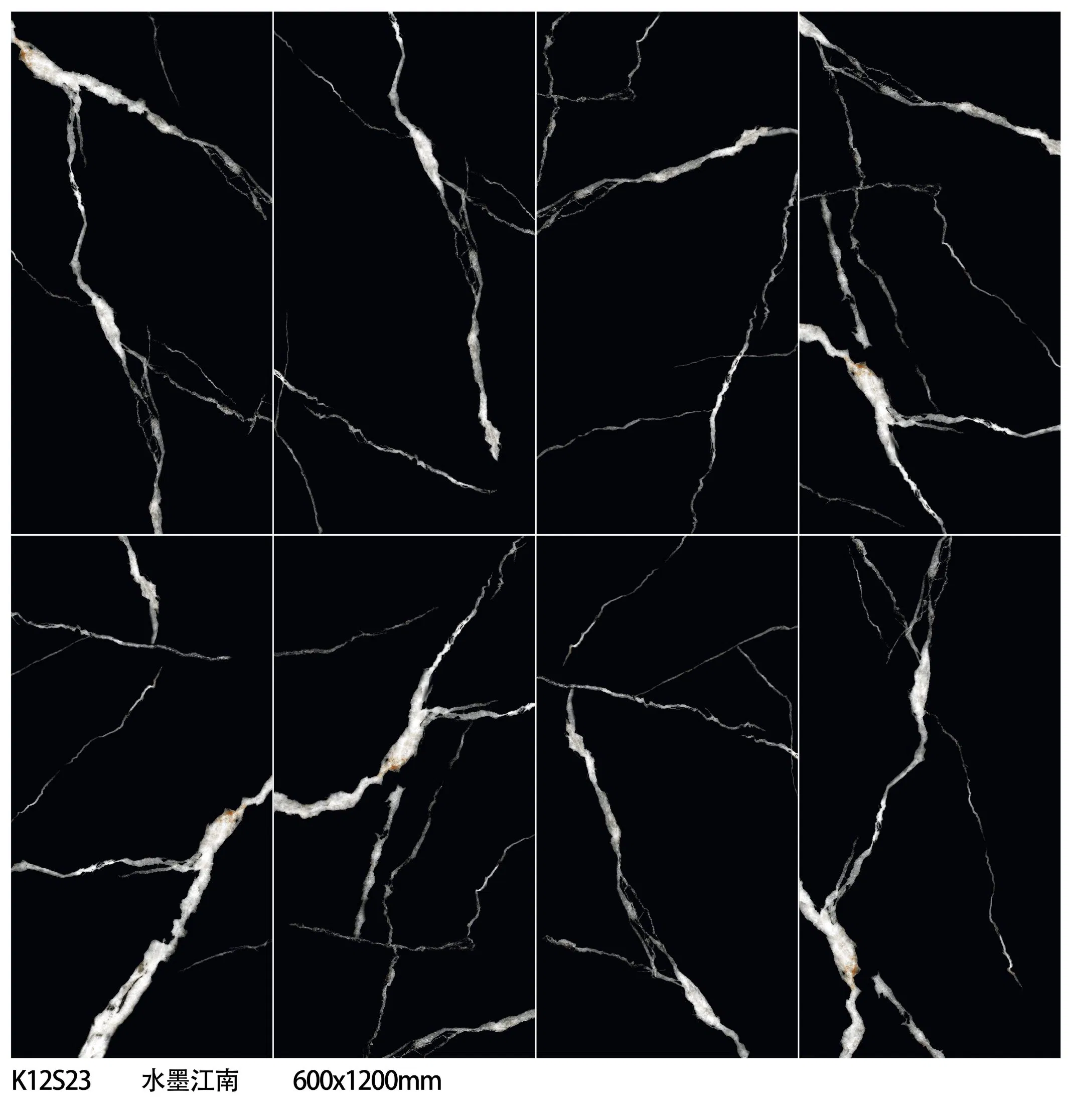 Factory New Product 1200X600 Polished Glazed Tile Wholesale Marble Texture High Quality Ceramic Tiles Wall Tile