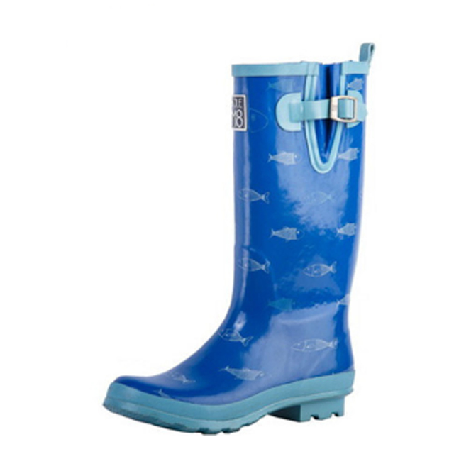 Fashion Women Comfortable Rubber Rain Boots